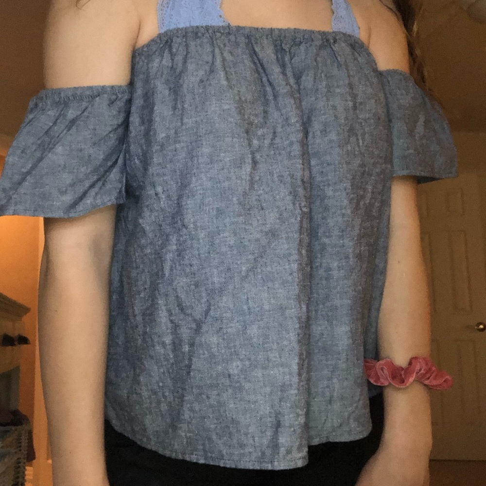 Cotton on off the shoulder top!
